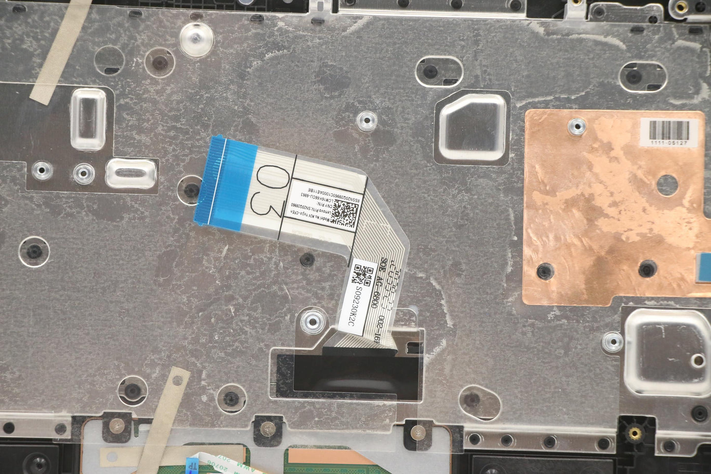 Lenovo Canadian French Keyboard with Black C-Cover, Non-Backlight - 5CB0Y57958