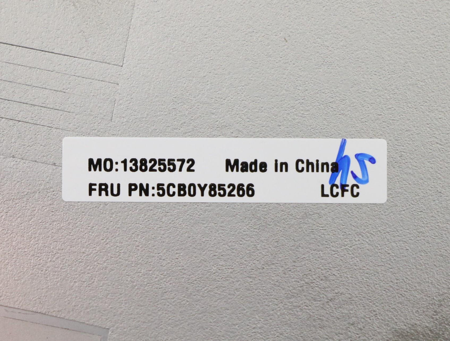 Lenovo Lower Case L 81WB ALD DIS SP - 5CB0Y85266