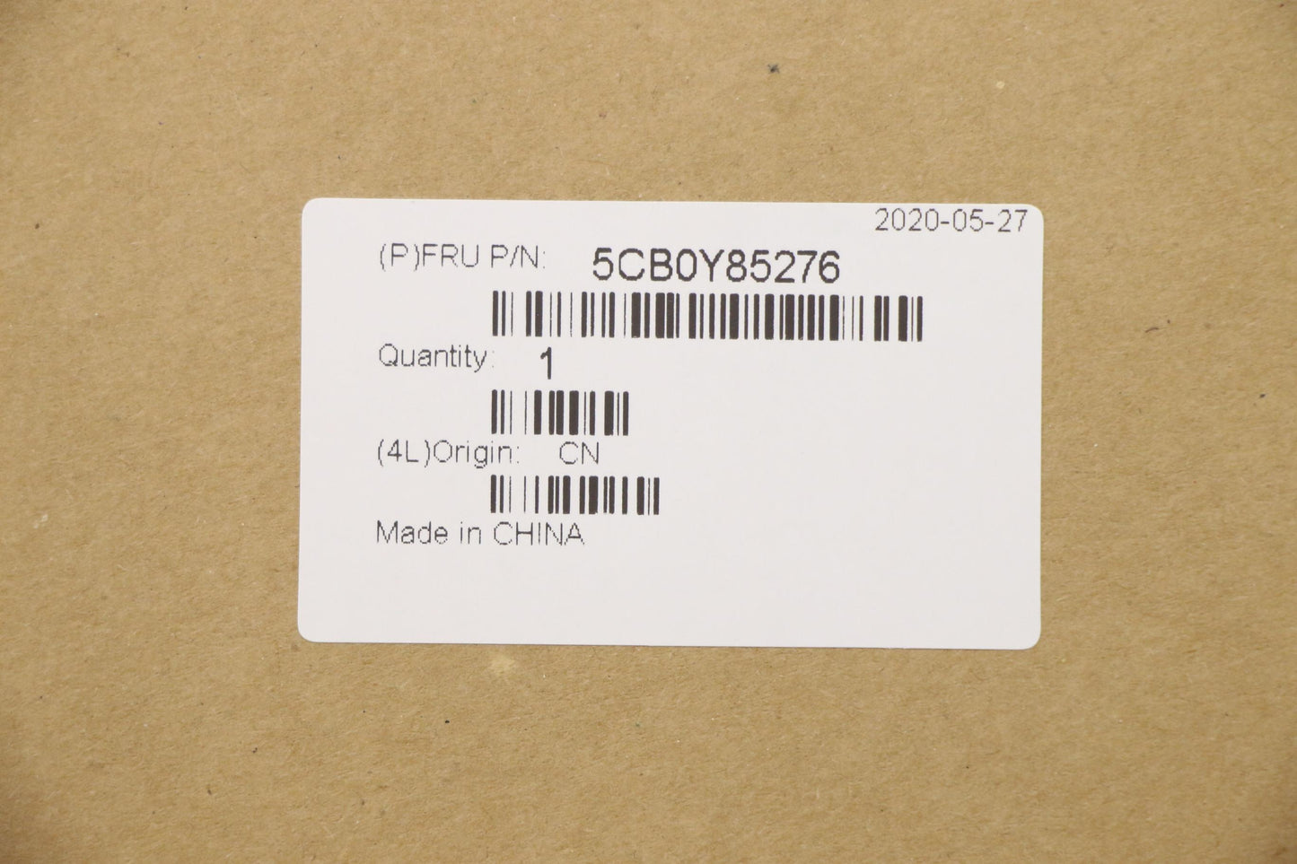 Lenovo LCD Cover, Aluminum, Touch Support - 5CB0Y85276