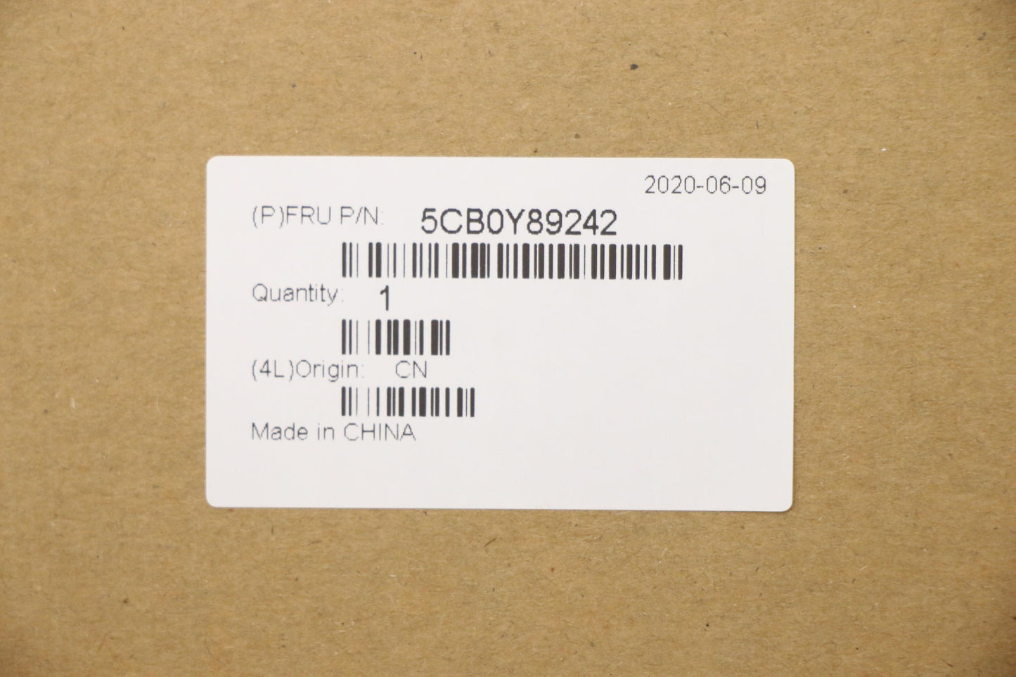 Lenovo C-Cover Keyboard, USA English Non-Backlit - 5CB0Y89242