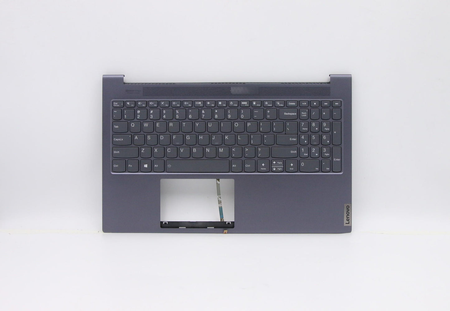 Lenovo C-Cover with Keyboard, USA English Layout, Slate Grey - 5CB0Z31249