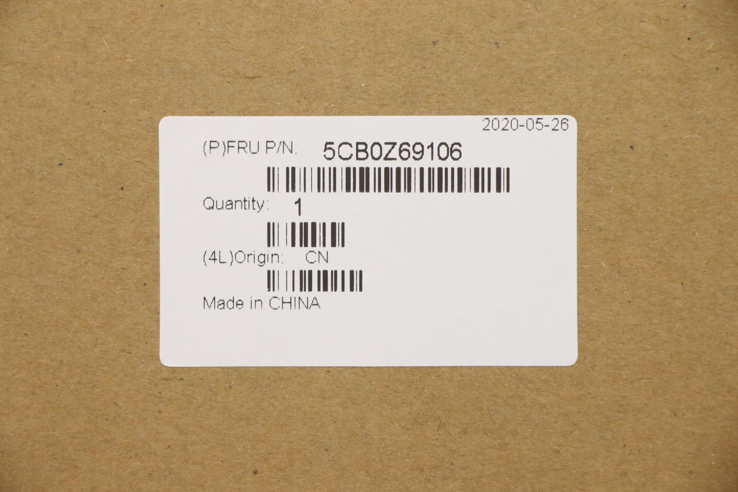 Lenovo A-Cover Sub Assembly, T15, FHD - 5CB0Z69106