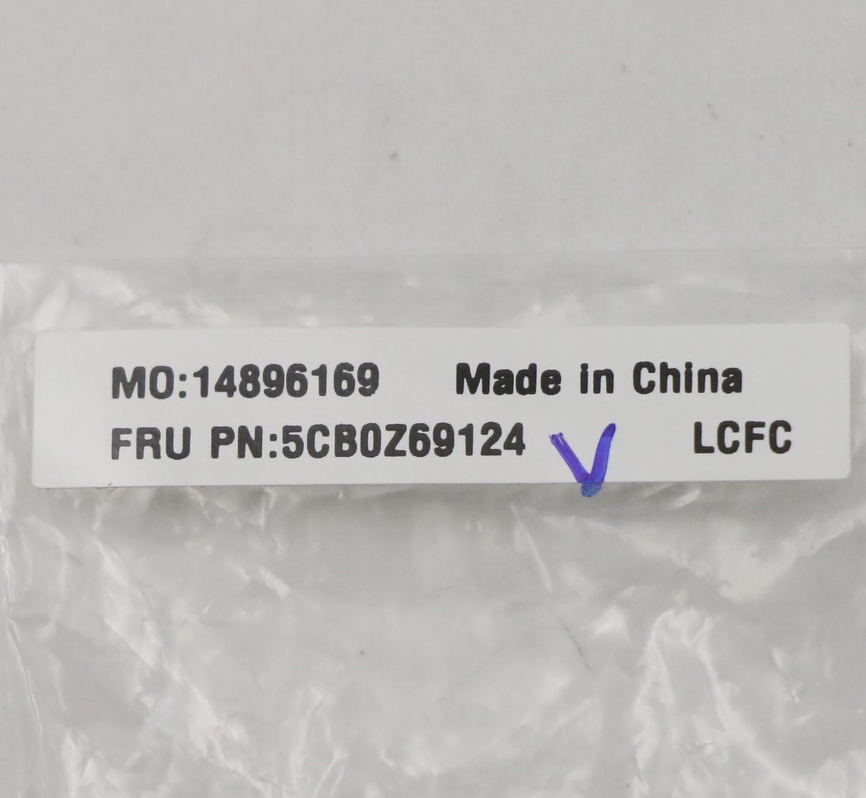 Lenovo P15 LCD Cover Assembly with Hinge Cap - 5CB0Z69124