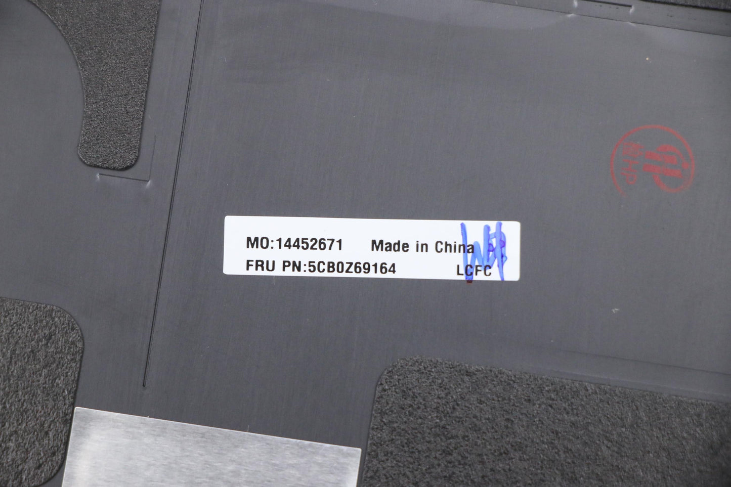 Lenovo A Cover Sub Assembly - 5CB0Z69164