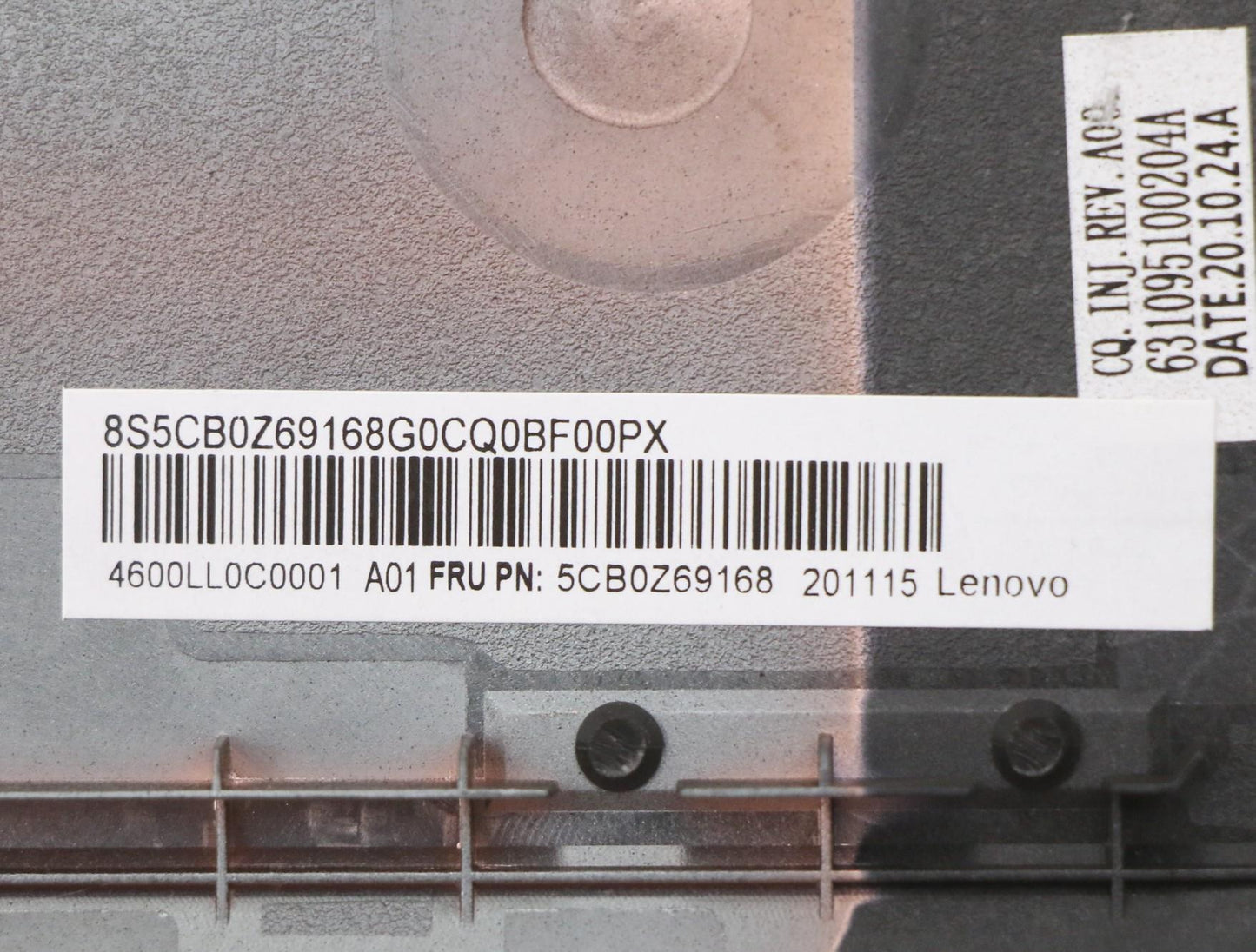 Lenovo Lower Cover, Black - 5CB0Z69168