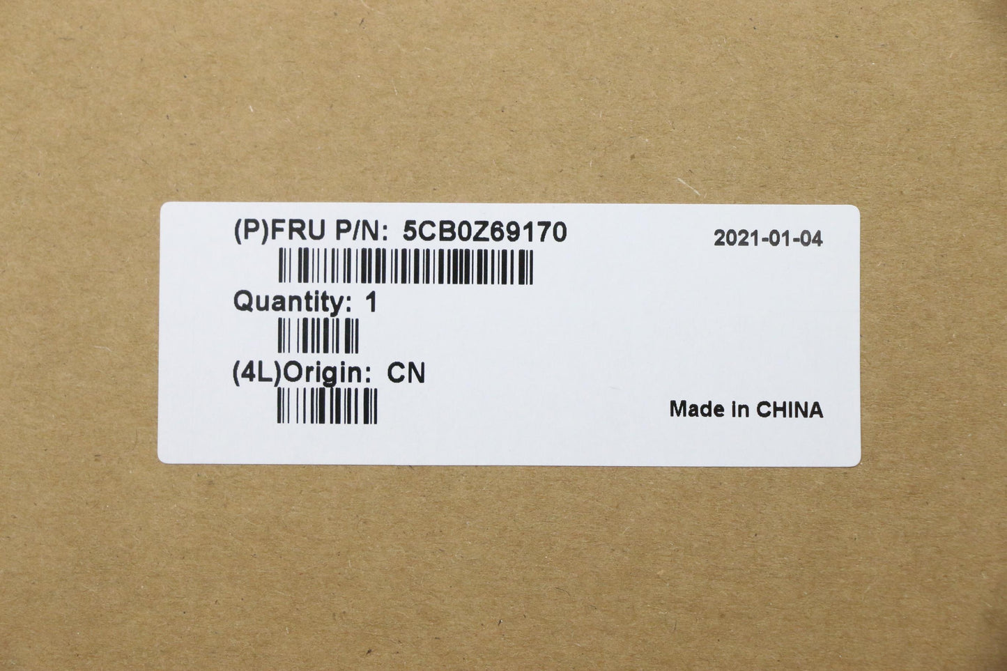 Lenovo Lower Cover, Black - 5CB0Z69170