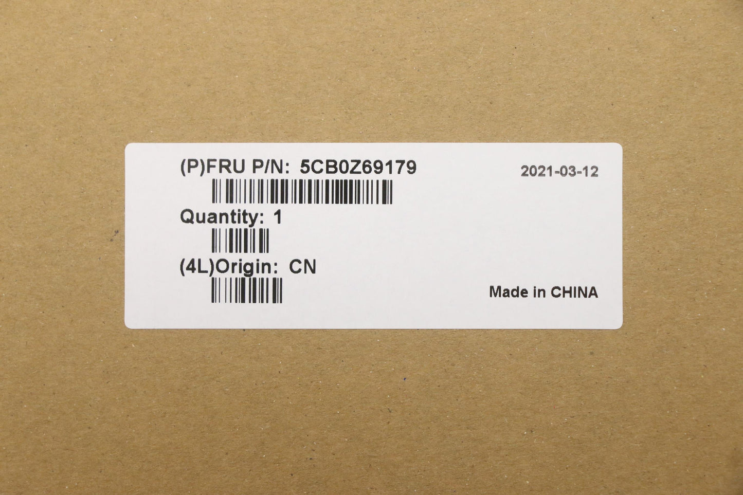 Lenovo Upper Case Cover without Fingerprint for Ares2 CS - 5CB0Z69179