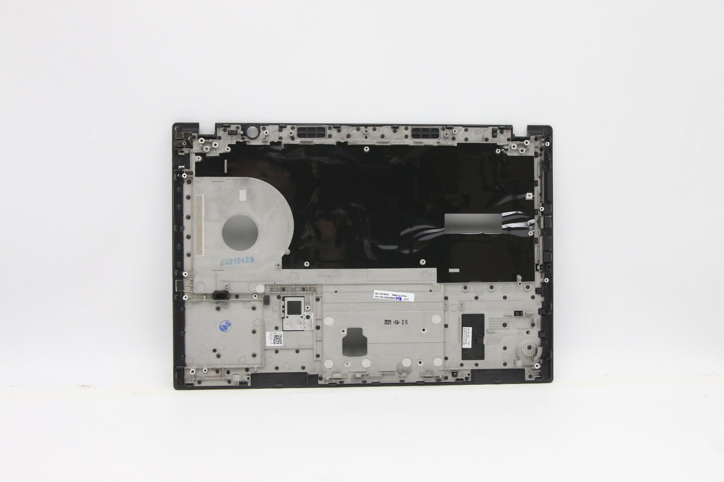 Lenovo C Cover Assembly with Fingerprint Scanner, Gray - 5CB0Z69362