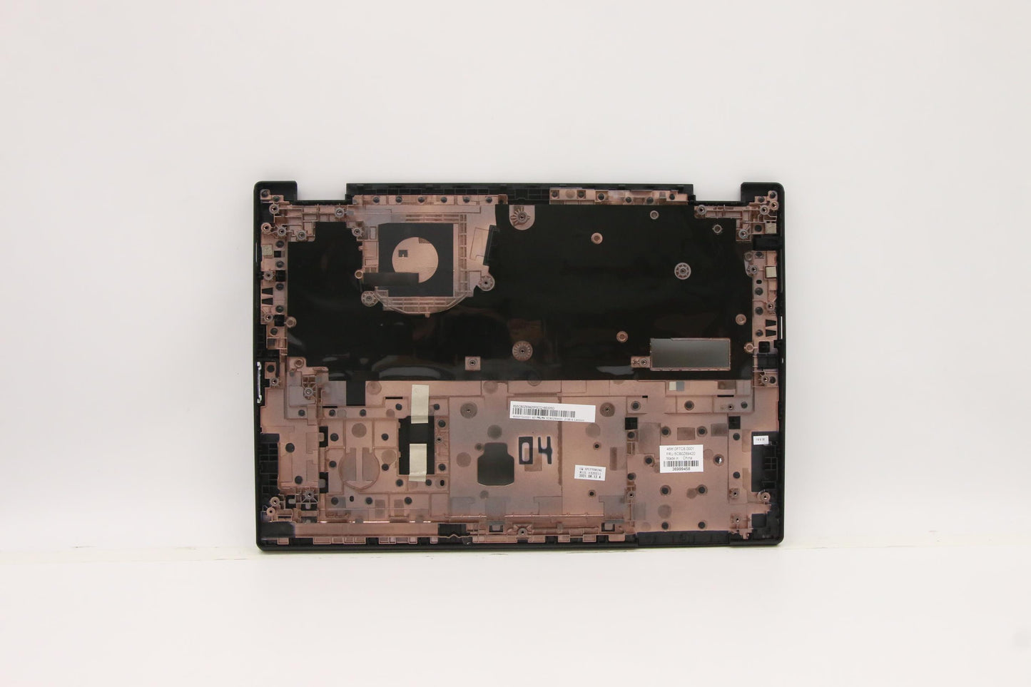 Lenovo Upper Case Cover with Y-Fingerprint Reader, Black, Ares2 Clamshell - 5CB0Z69420