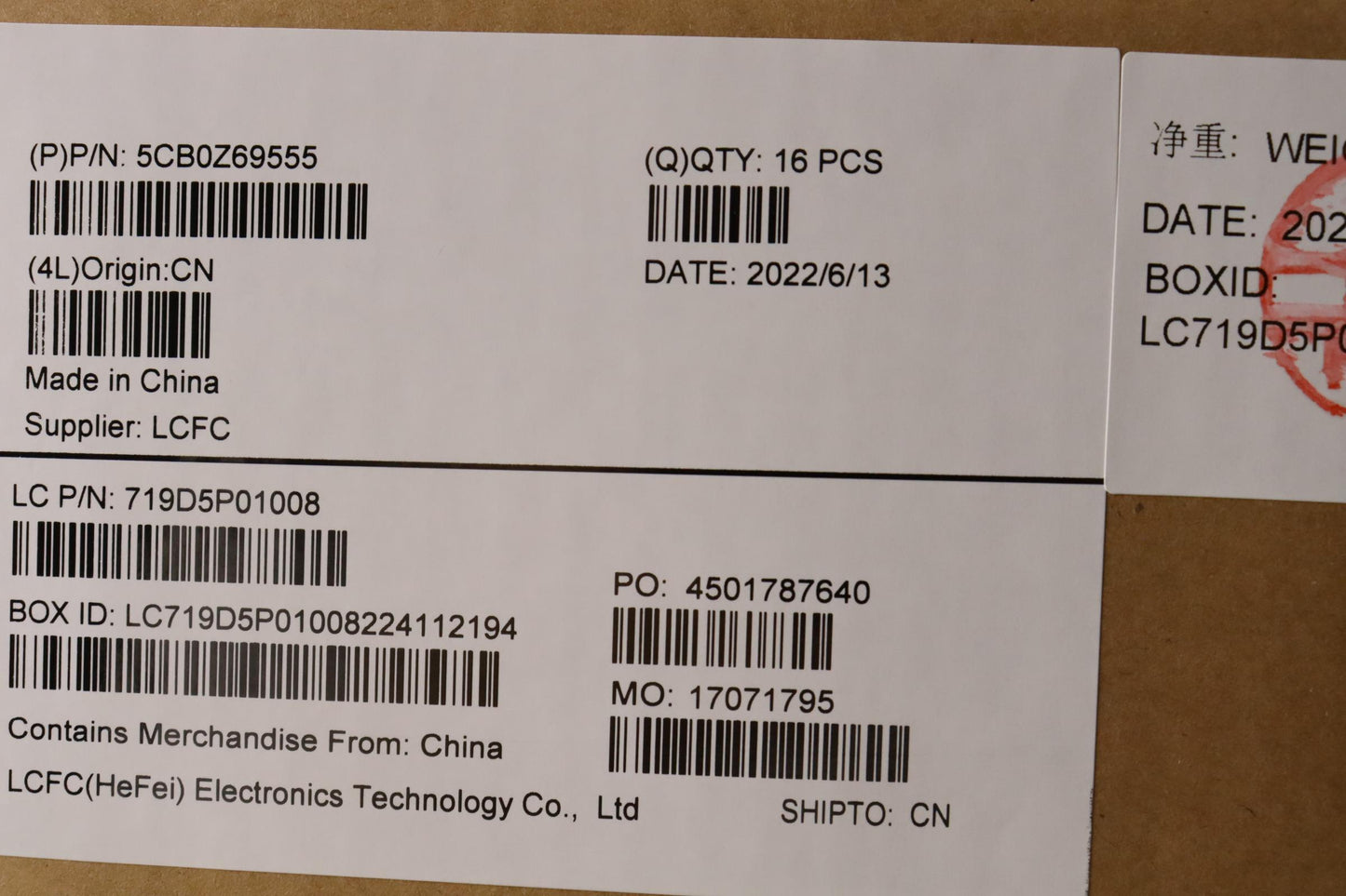 Lenovo UHD A-Cover Sub Assembly for T14G3 - 5CB0Z69555