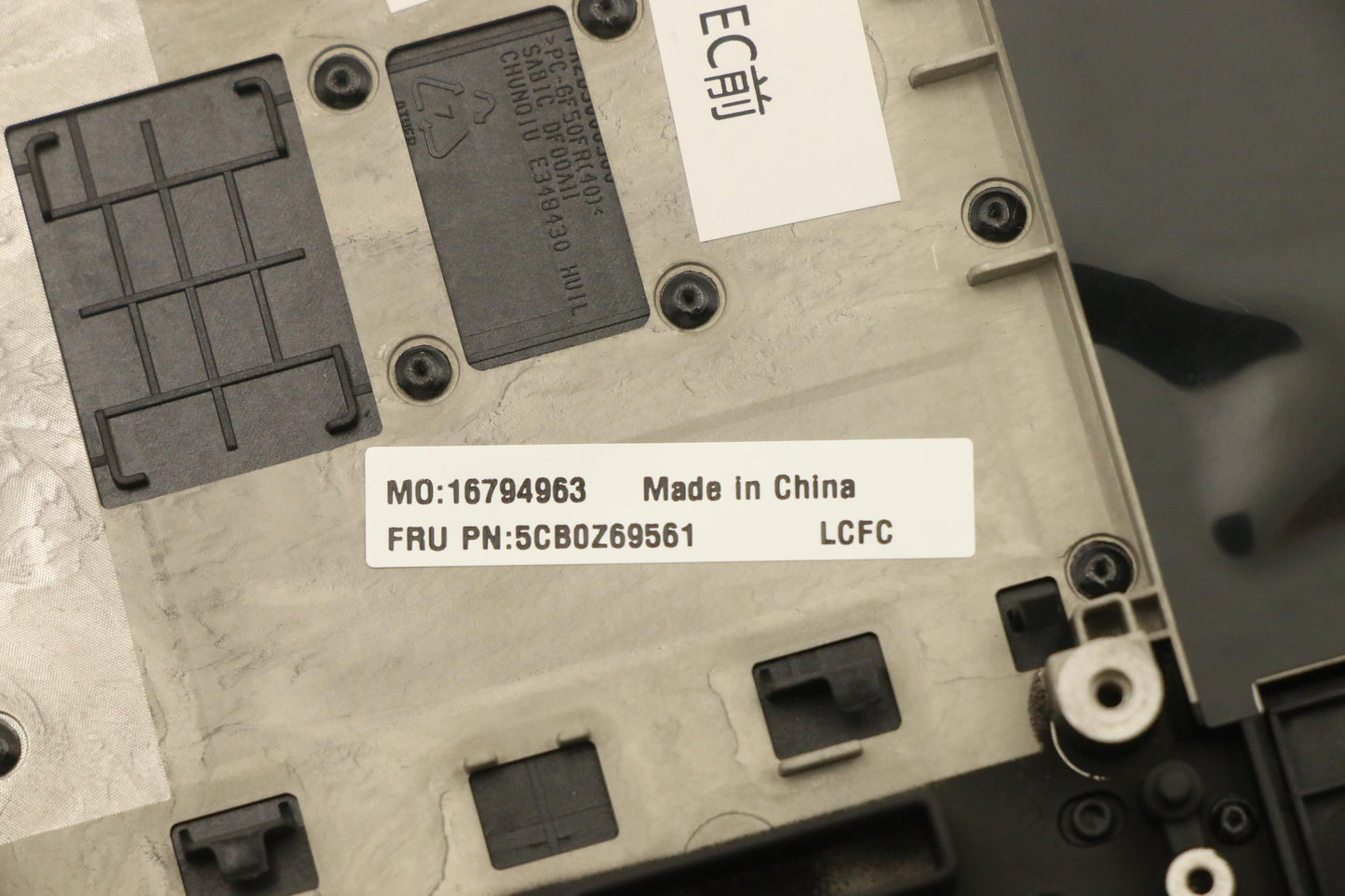 Lenovo Cover T14G3 C Cover, WW Sub Assembly, Black - 5CB0Z69561