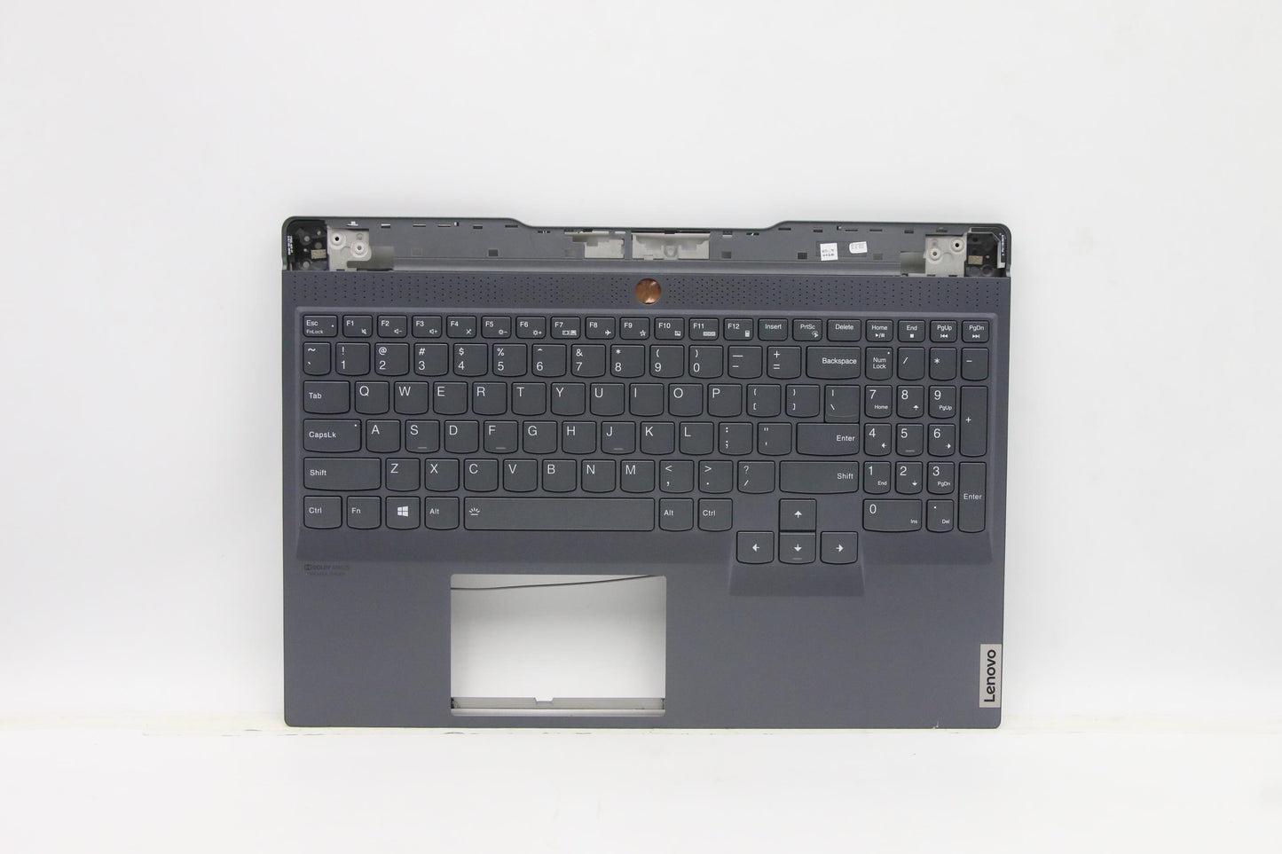 Lenovo Upper Case Assembly, Black/White Keyboard - 5CB0Z71938