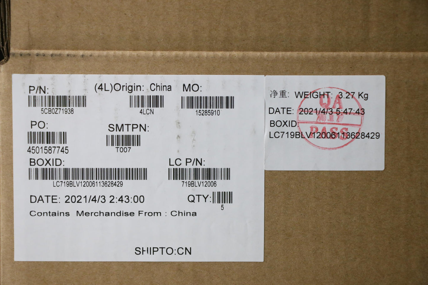 Lenovo Upper Case Assembly, Black/White Keyboard - 5CB0Z71938