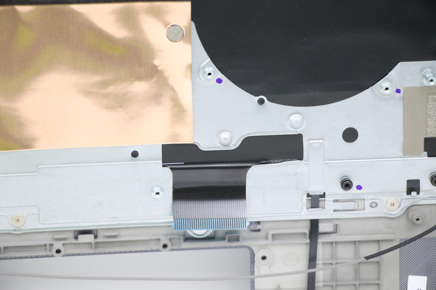 Lenovo Upper Case Assembly, Black/White Keyboard - 5CB0Z71938