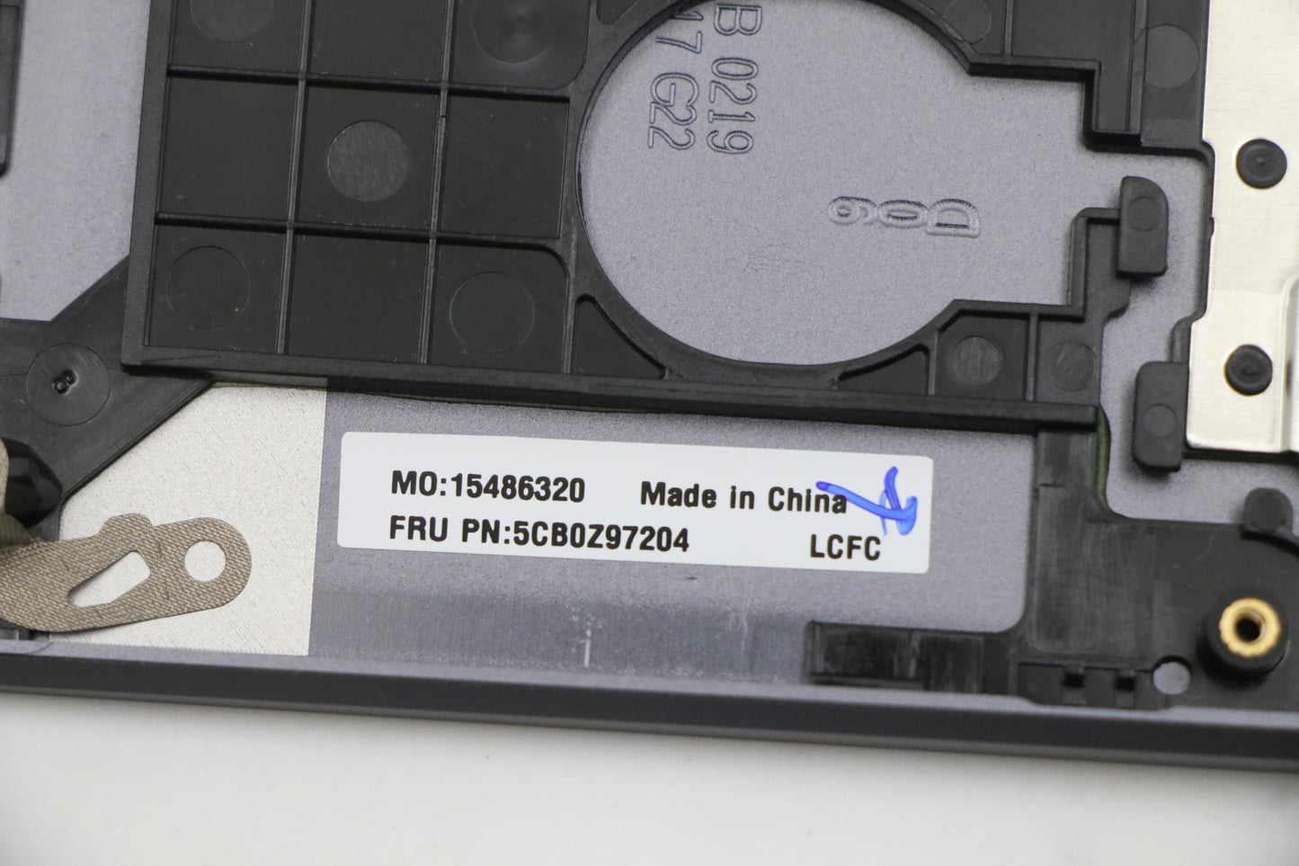 Lenovo Cover Upper Case Asm_Bul L82Fx - 5CB0Z97204