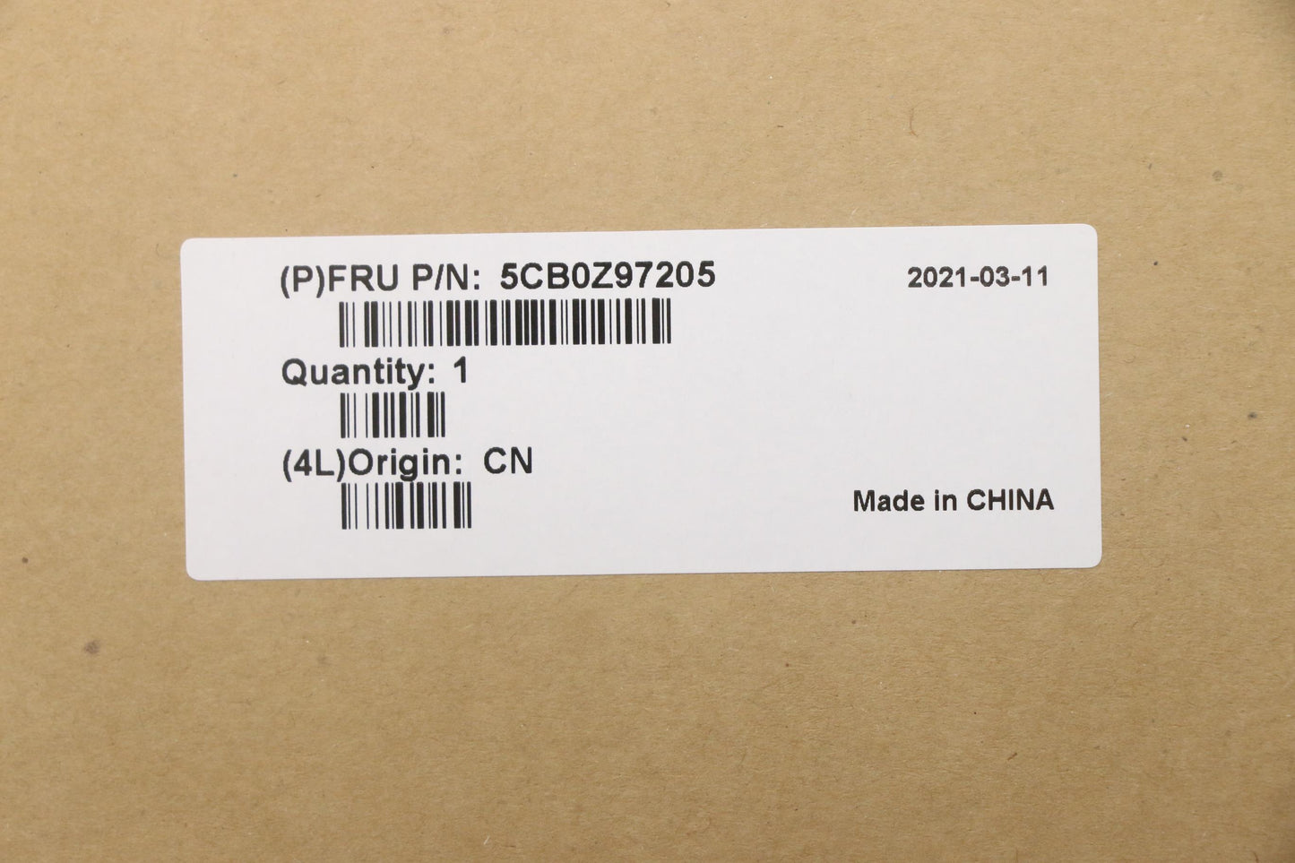 Lenovo Cover Upper Case Asm_Cze/Slk L - 5CB0Z97205