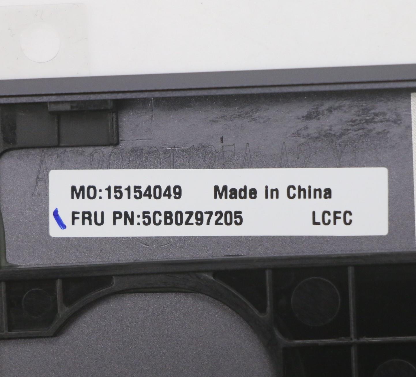 Lenovo Cover Upper Case Asm_Cze/Slk L - 5CB0Z97205