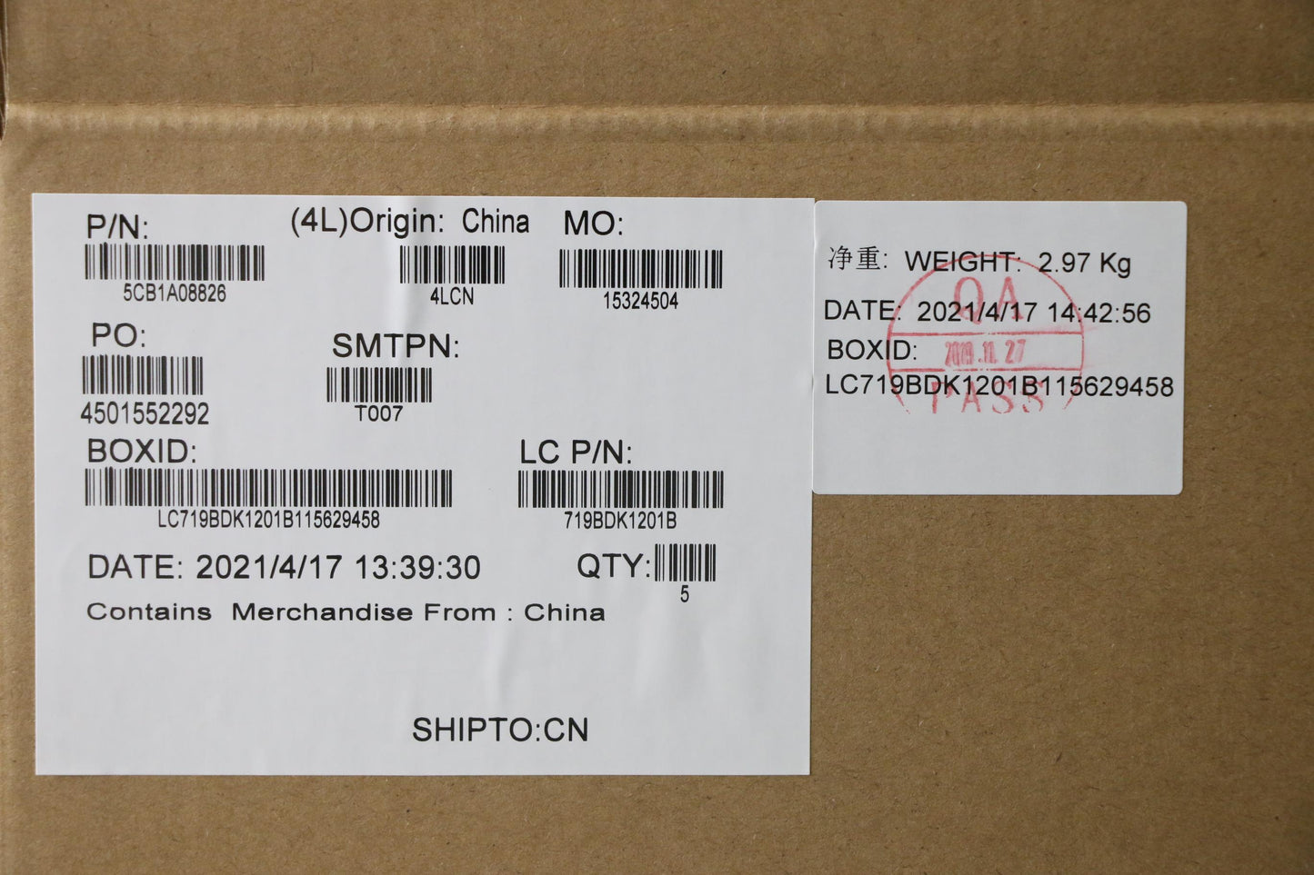 Lenovo Cover Upper Case Asm_Spa L82Fx - 5CB1A08826