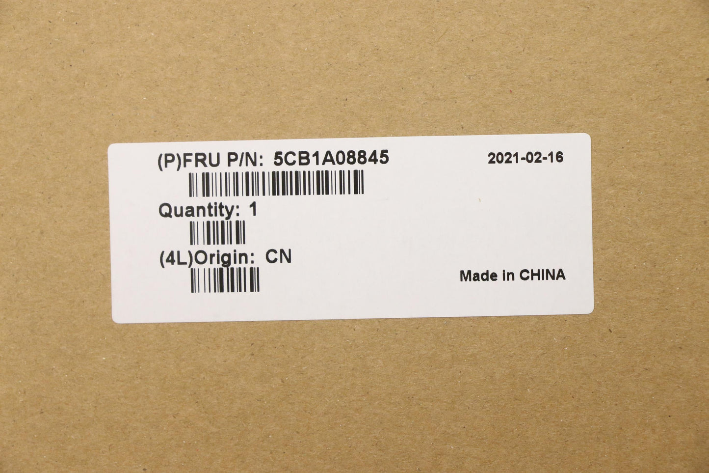 Lenovo LCD Cover, L 82BH, Storm Grey - 5CB1A08845