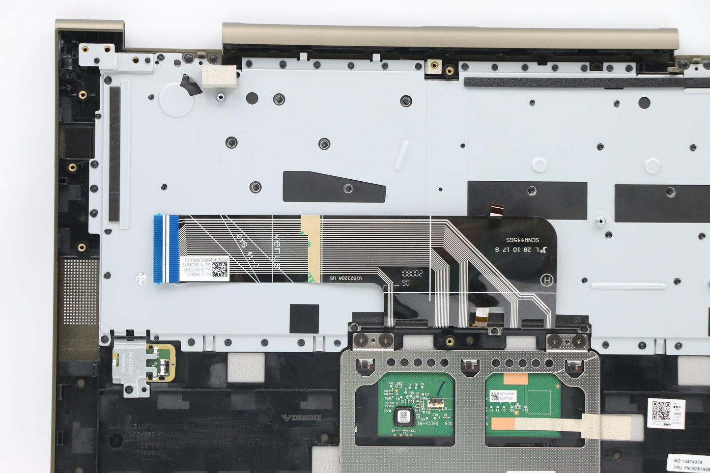 Lenovo C-Cover with Keyboard, USA English, Dark Moss, Backlight - 5CB1A08879