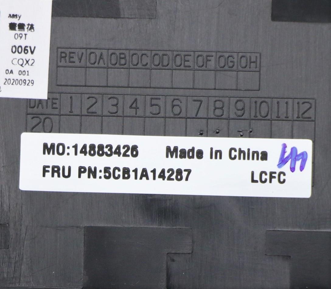 Lenovo Cover Upper Case Asm_Slv L82Bh - 5CB1A14287