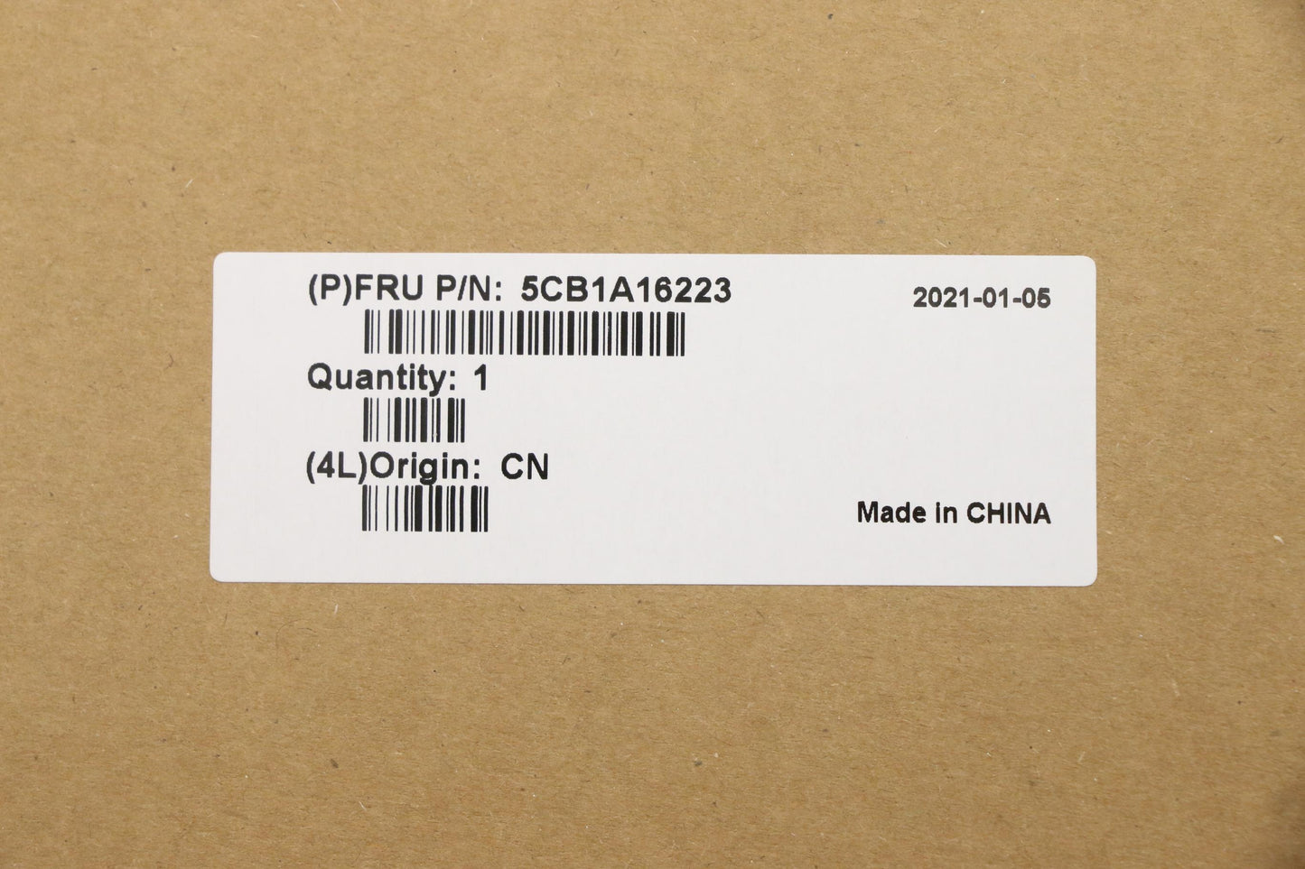 Lenovo Cover Uppercaseasm_Euro Eng L8 - 5CB1A16223