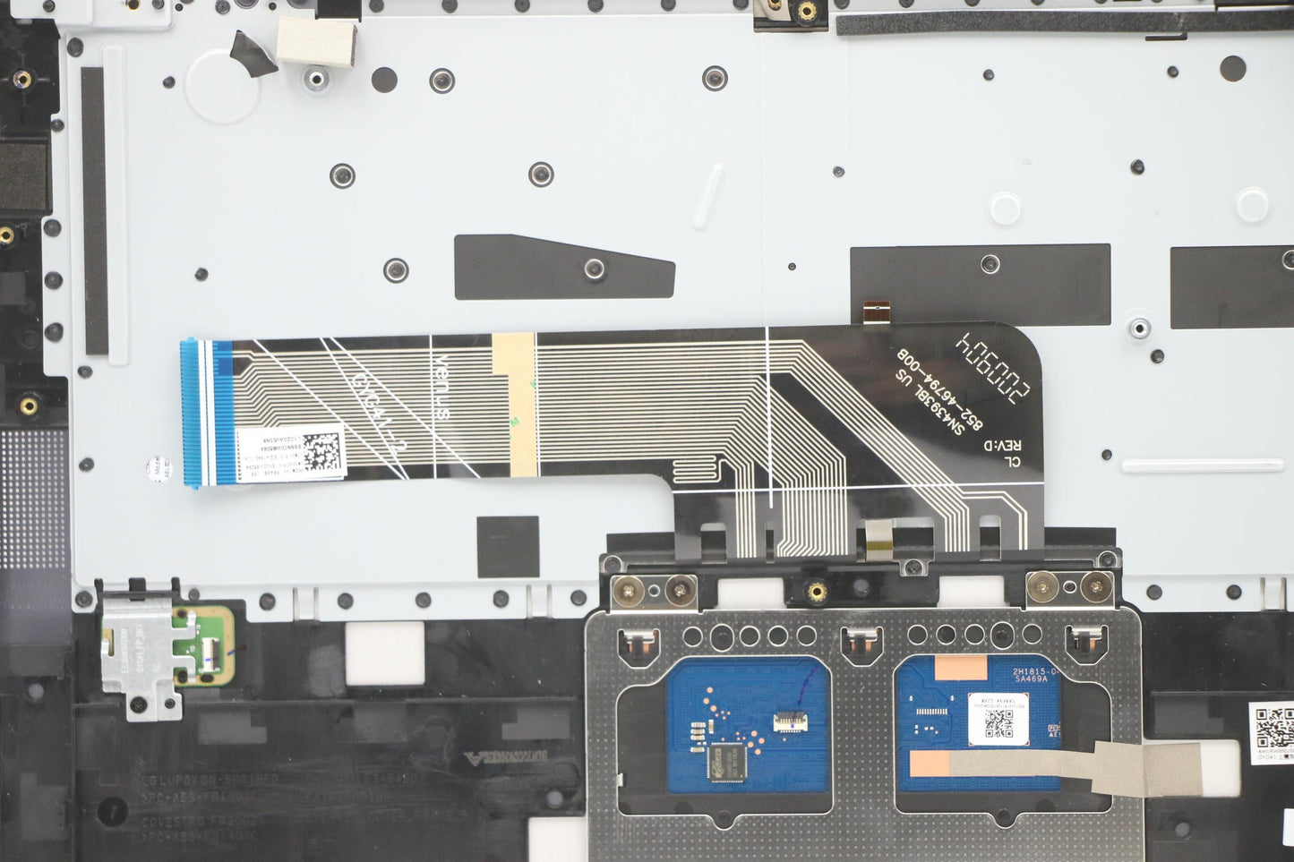 Lenovo C-Cover with Keyboard USA English Slate Grey - 5CB1A16224