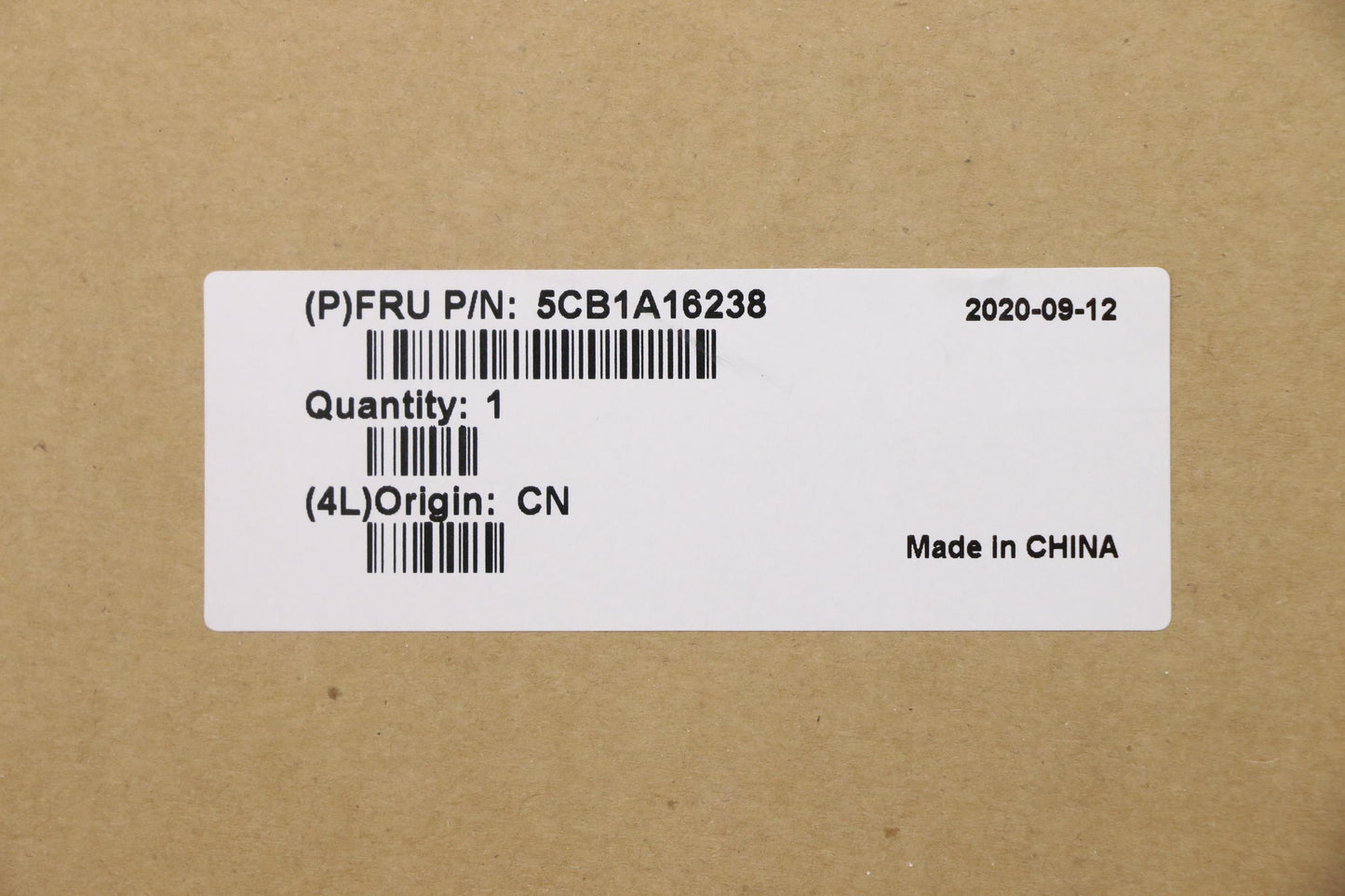 Lenovo Black Strip Cover - 5CB1A16238