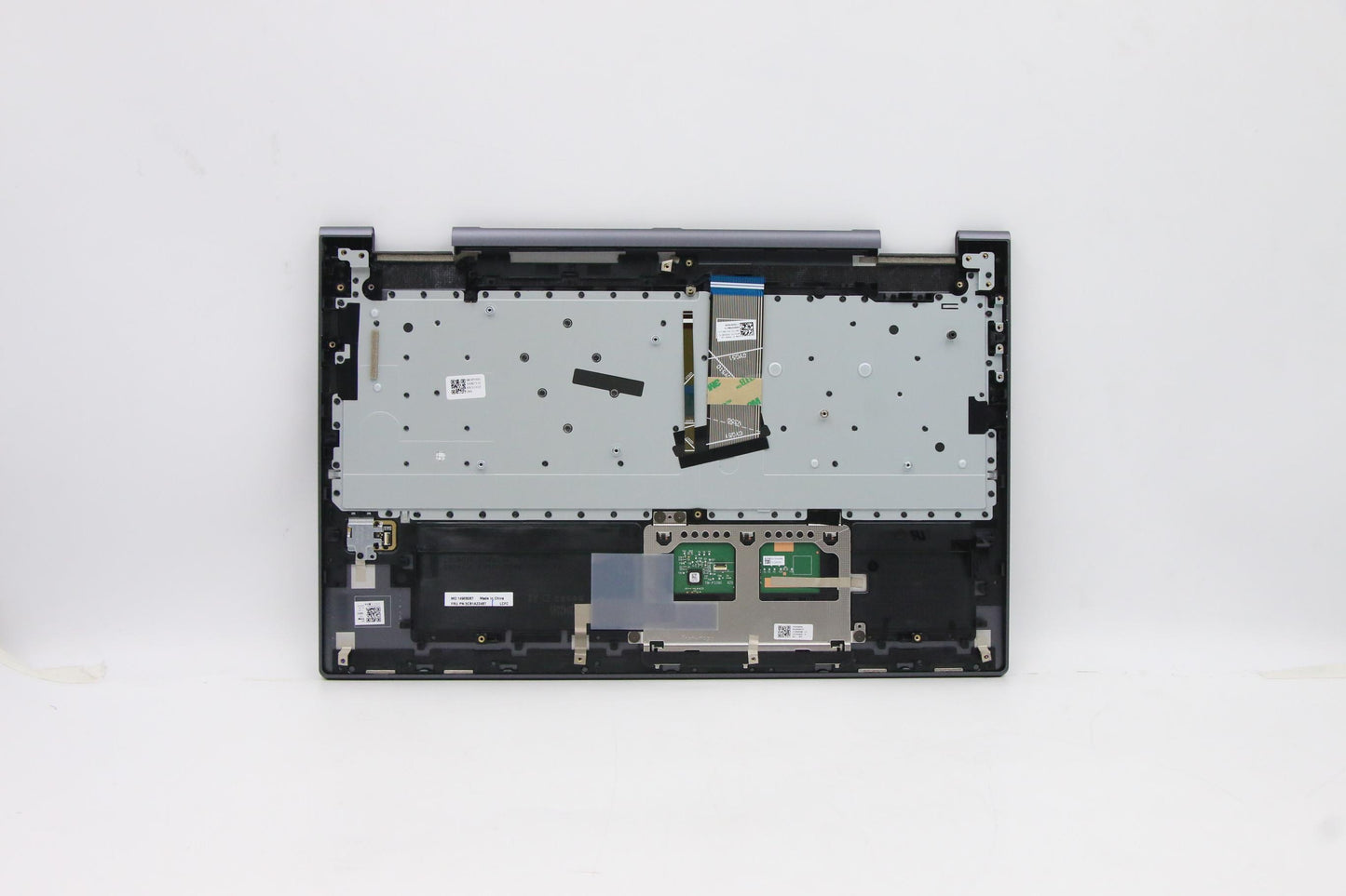 Lenovo Slate Grey Backlit Keyboard with C-Cover, USA English Layout - 5CB1A22487