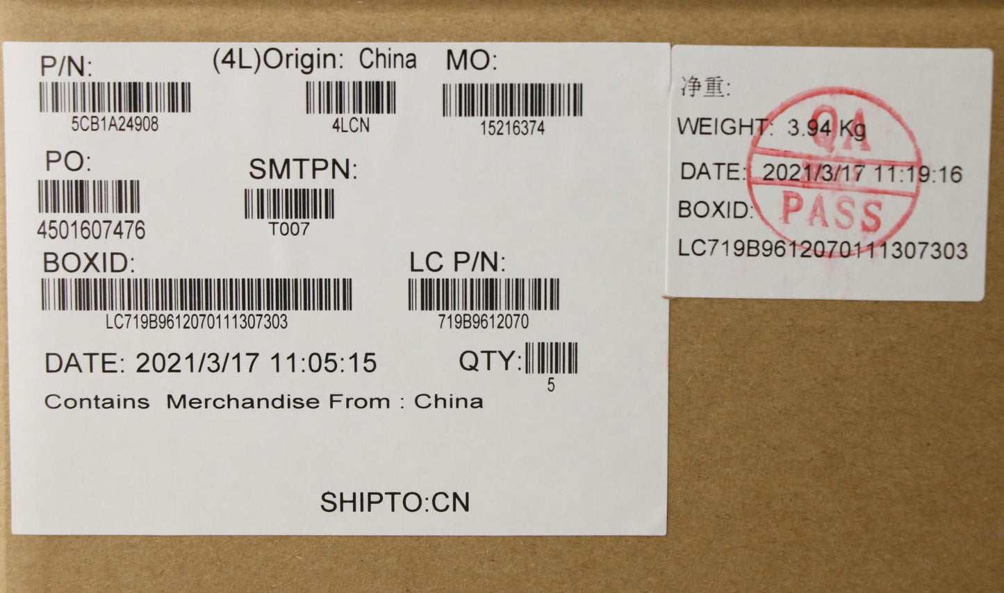 Lenovo Cover Upper Case Asm_Spal81Yqb - 5CB1A24908