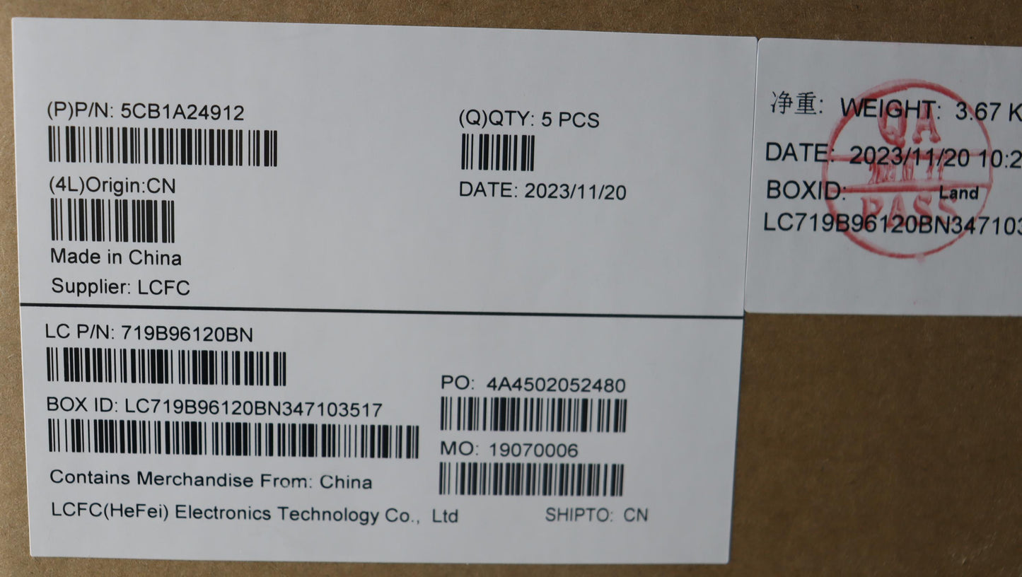 Lenovo Cover Upper Case Asm_Turl81Yqb - 5CB1A24912