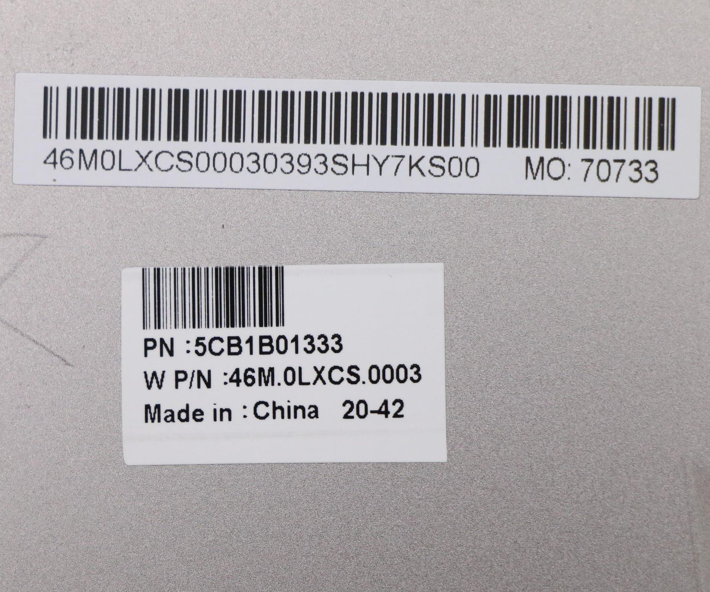 Lenovo LCD Cover W 20V9 MG - 5CB1B01333