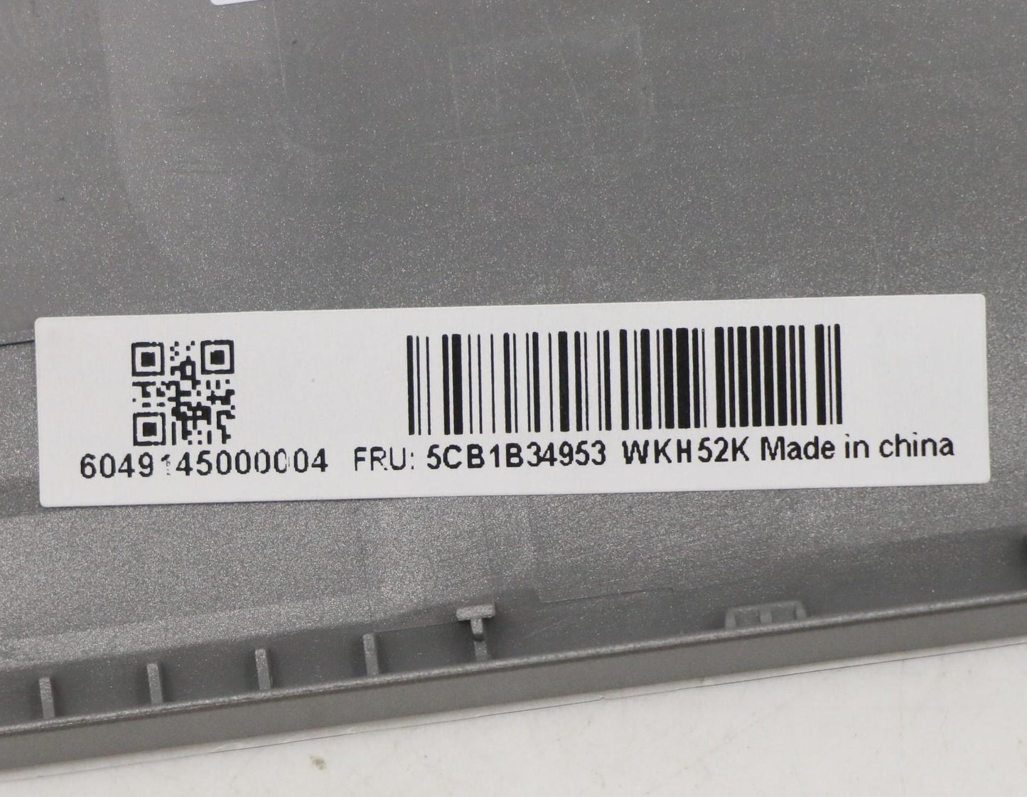 Lenovo C-Cover with Keyboard, US English-Euro Layout, Mineral Grey, Backlit - 5CB1B34953