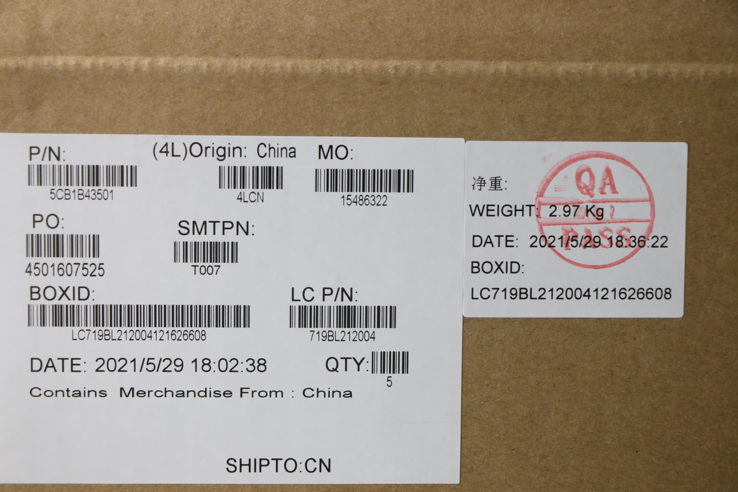 Lenovo Cover Upper Case Asm_Bul L82La - 5CB1B43501