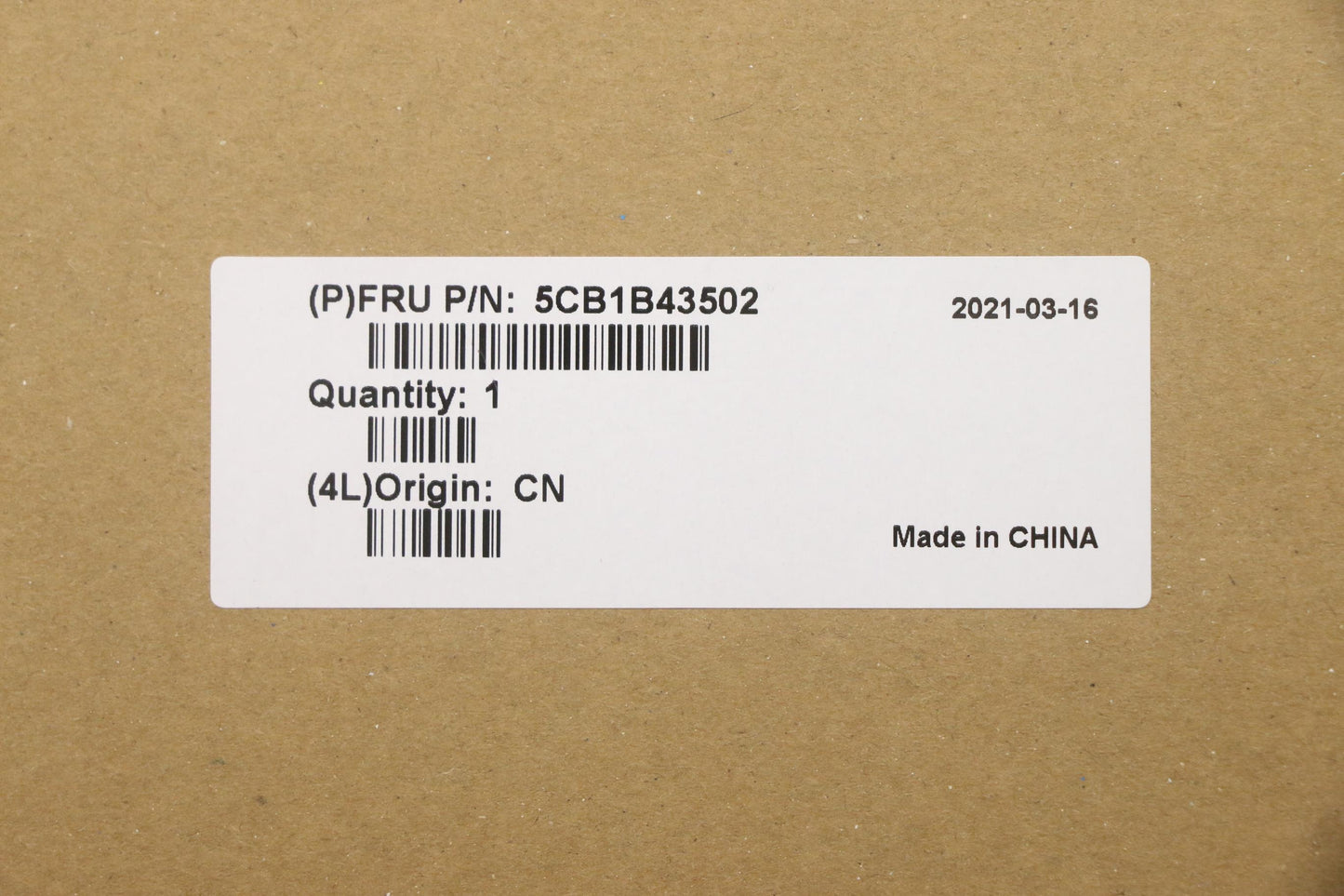 Lenovo Cover Upper Case Asm_Cze/Slk L - 5CB1B43502