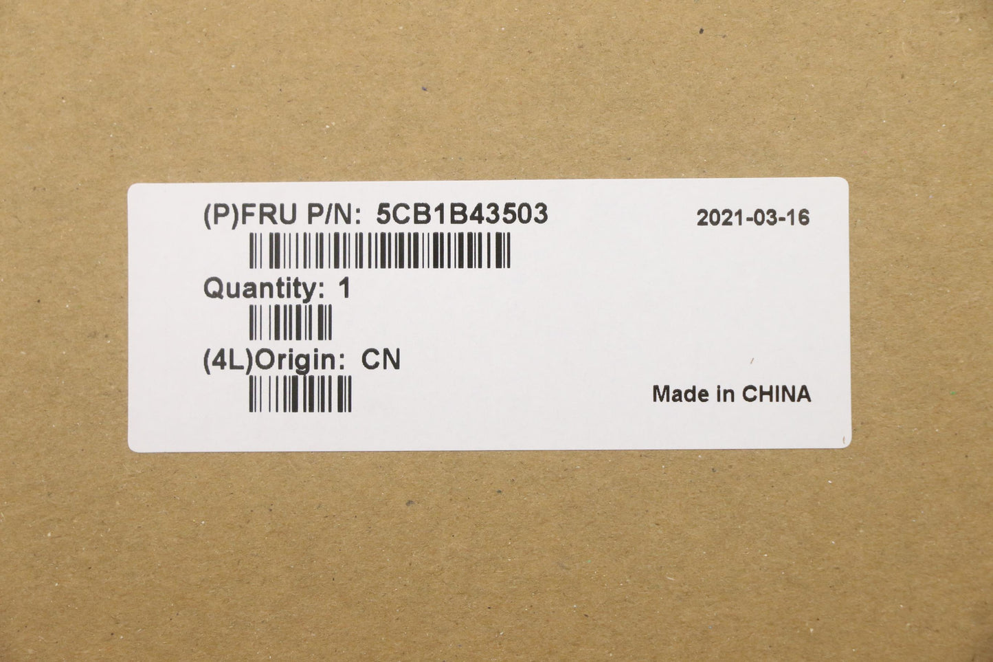 Lenovo Cover Upper Case Asm_Eng L82La - 5CB1B43503