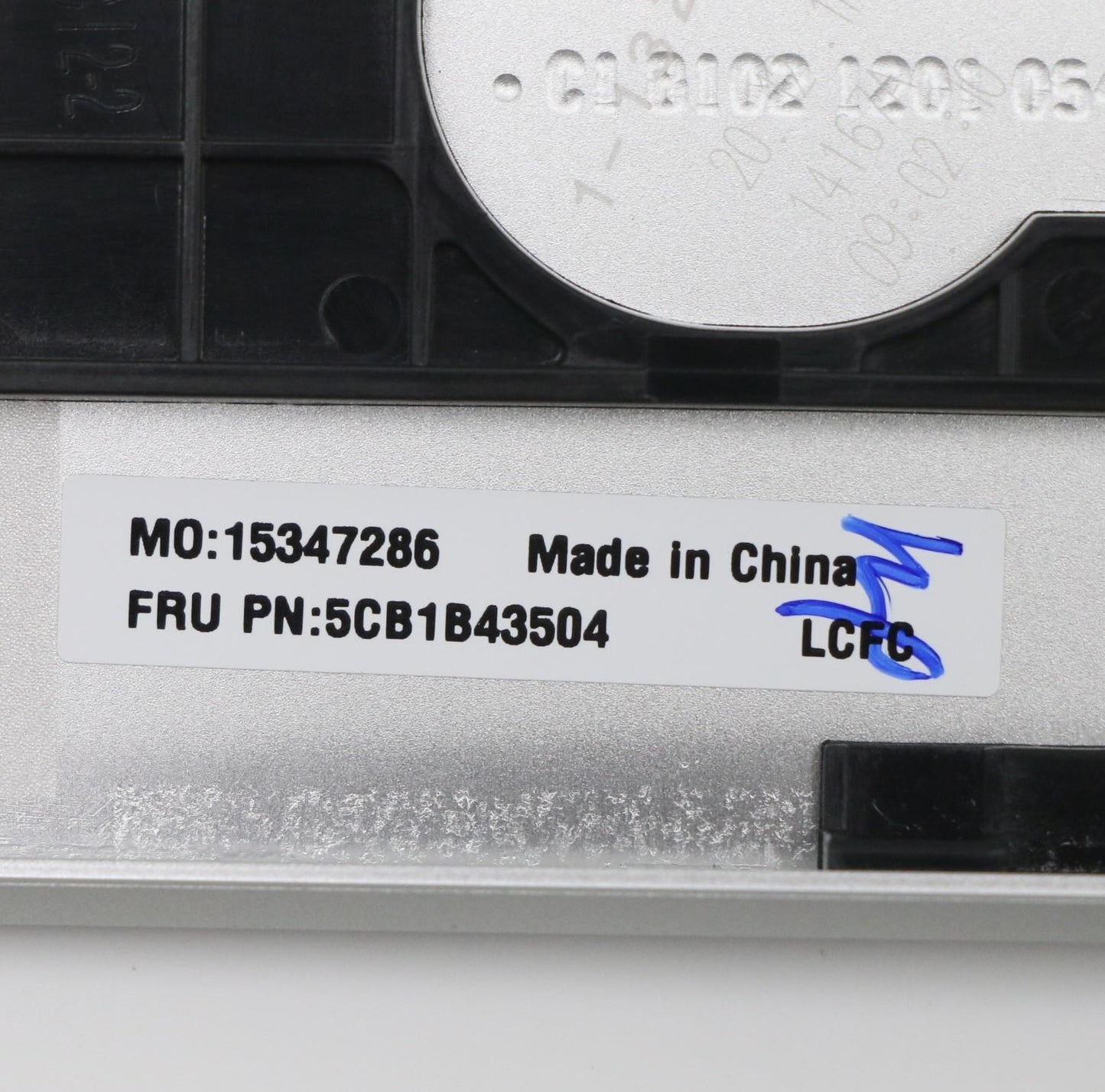 Lenovo Cover Upper Case Asm_Euro Engl - 5CB1B43504