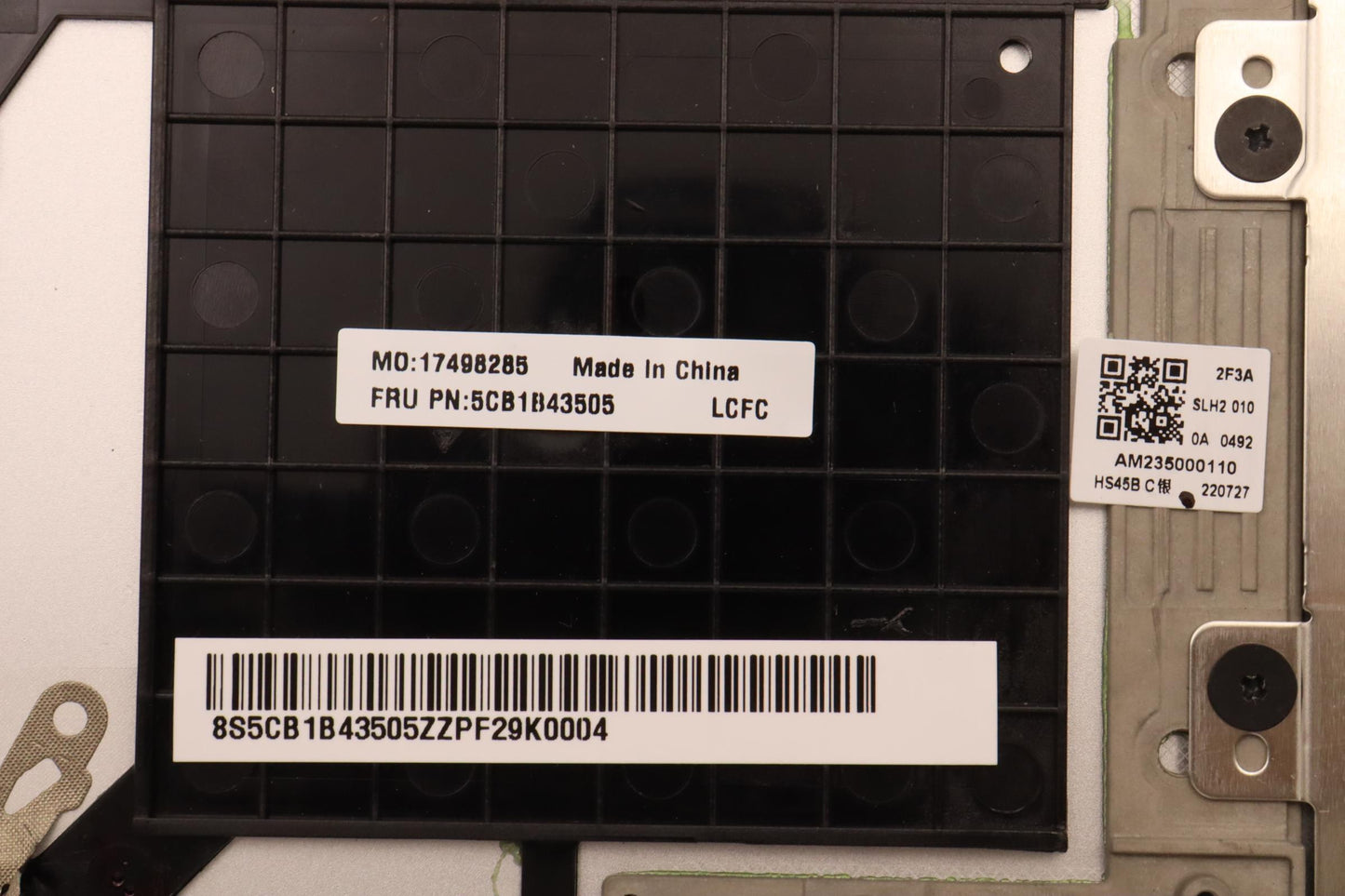 Lenovo Cover Upper Case Asm_Fra L82La - 5CB1B43505