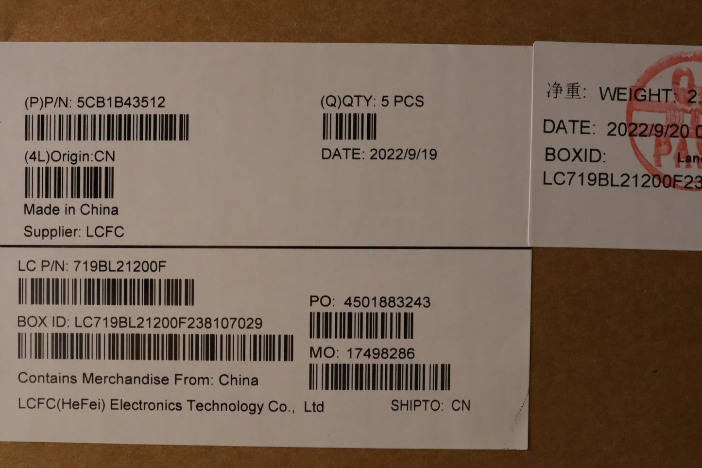 Lenovo Cover Upper Case Asm_Hun L82La - 5CB1B43512