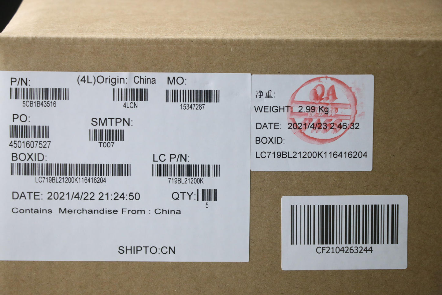 Lenovo Cover Upper Case Asm_Kor L82La - 5CB1B43516