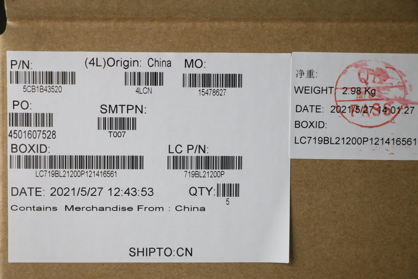 Lenovo Cover Upper Case Asm_Rus L82La - 5CB1B43520