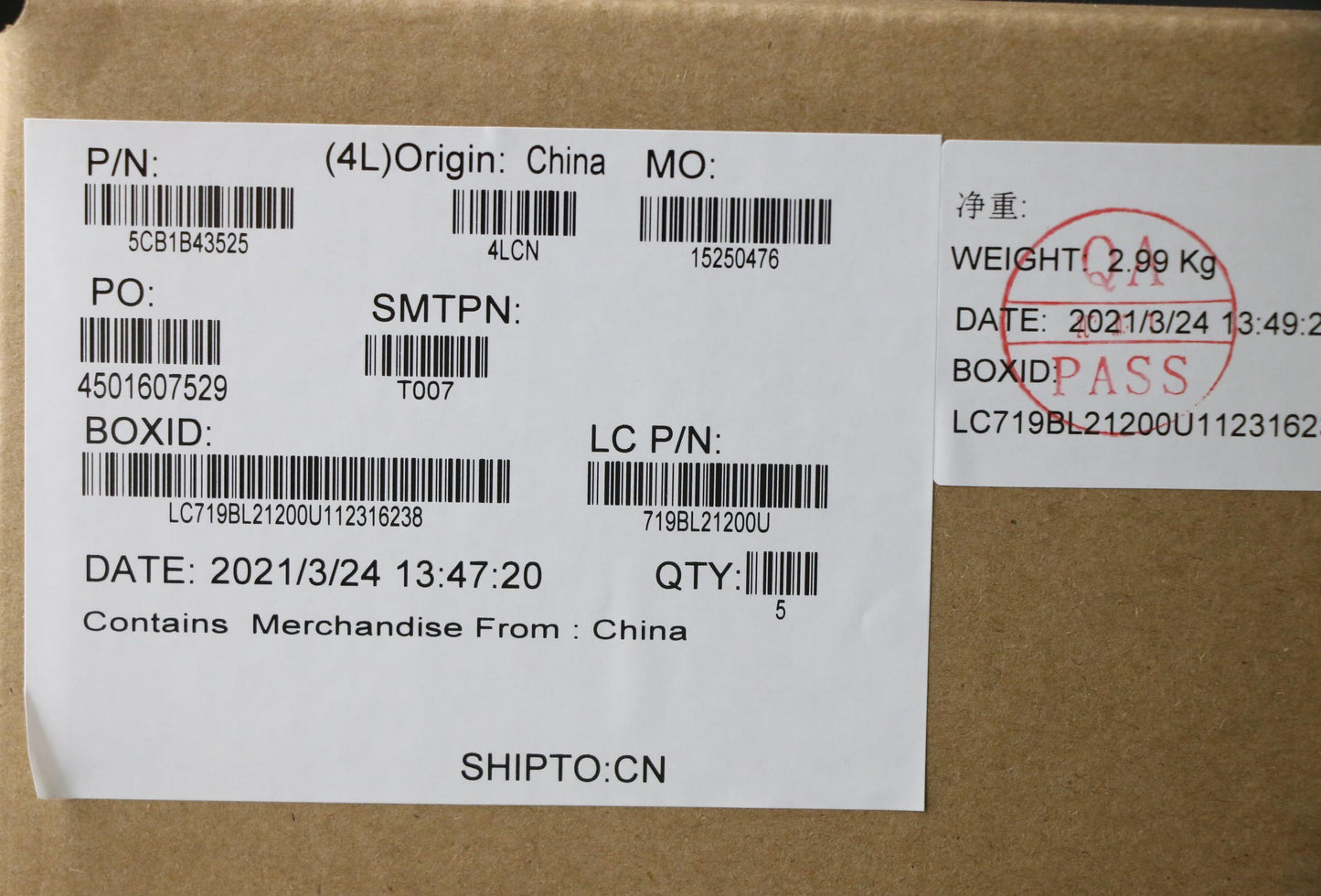 Lenovo Cover Upper Case Asm_Thai L82L - 5CB1B43525