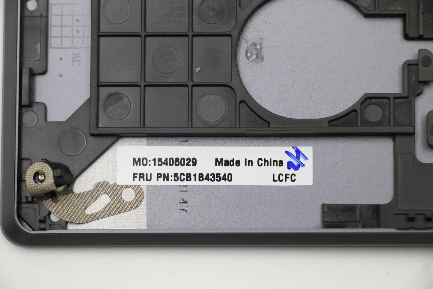 Lenovo Cover Upper Case Asm_Gre L82La - 5CB1B43540