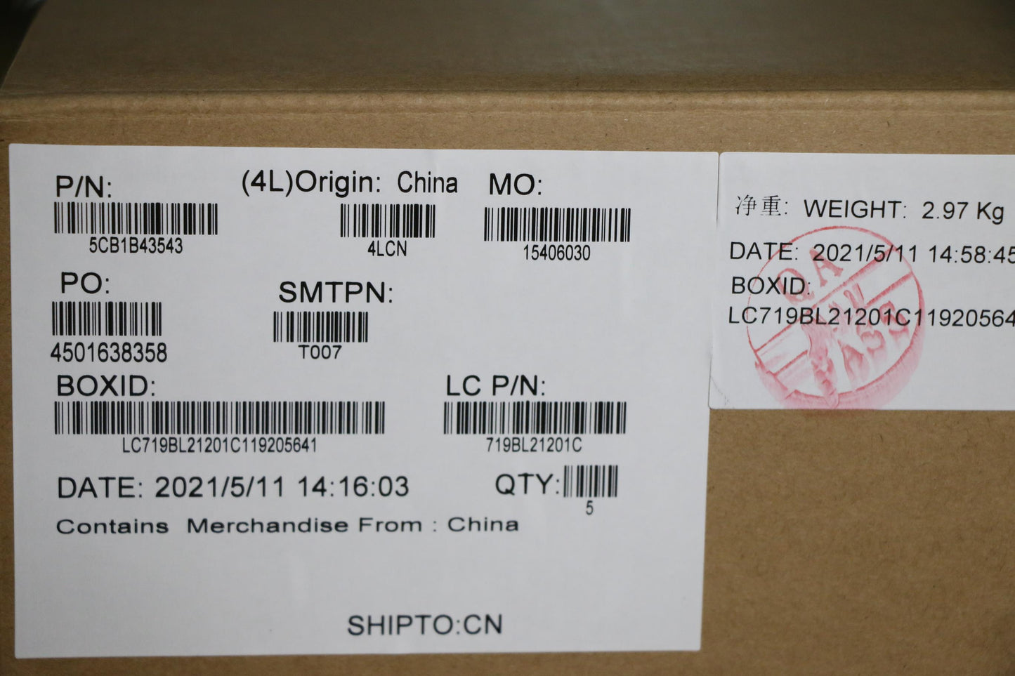 Lenovo Cover Upper Case Asm_Hun L82La - 5CB1B43543