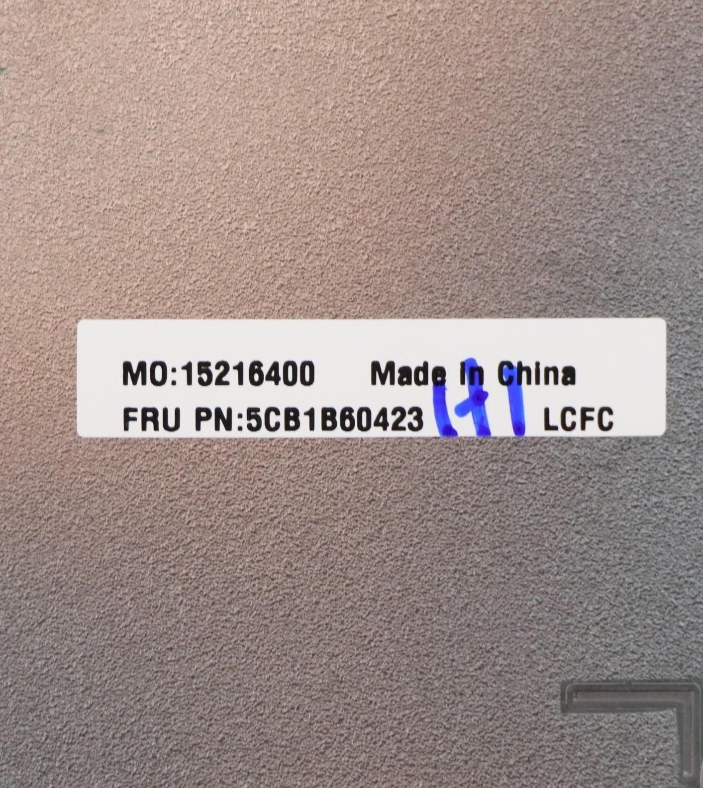 Lenovo Lower Case Cover, Without Sponge, Ash Gray - 5CB1B60423