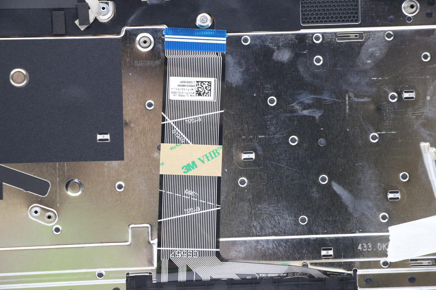 Lenovo Grey C-Cover with USA English Keyboard, Backlit, with Fingerprint Sensor - 5CB1B96303