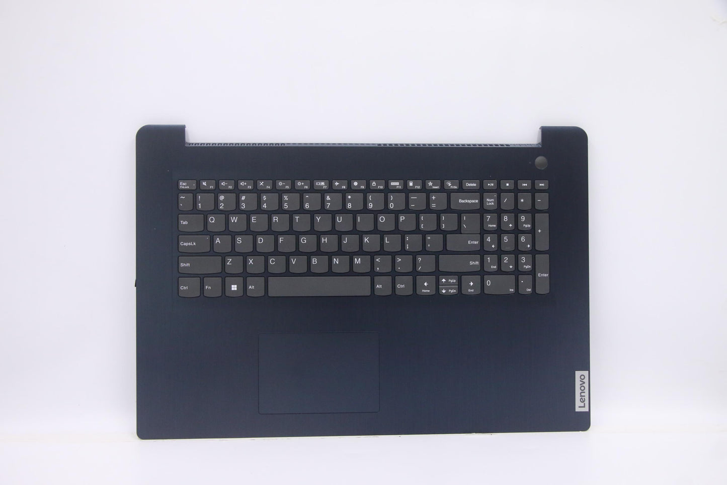 Lenovo C-Cover with Keyboard, USA English, Abyss Blue, No Backlight, Fingerprint Sensor - 5CB1B96543