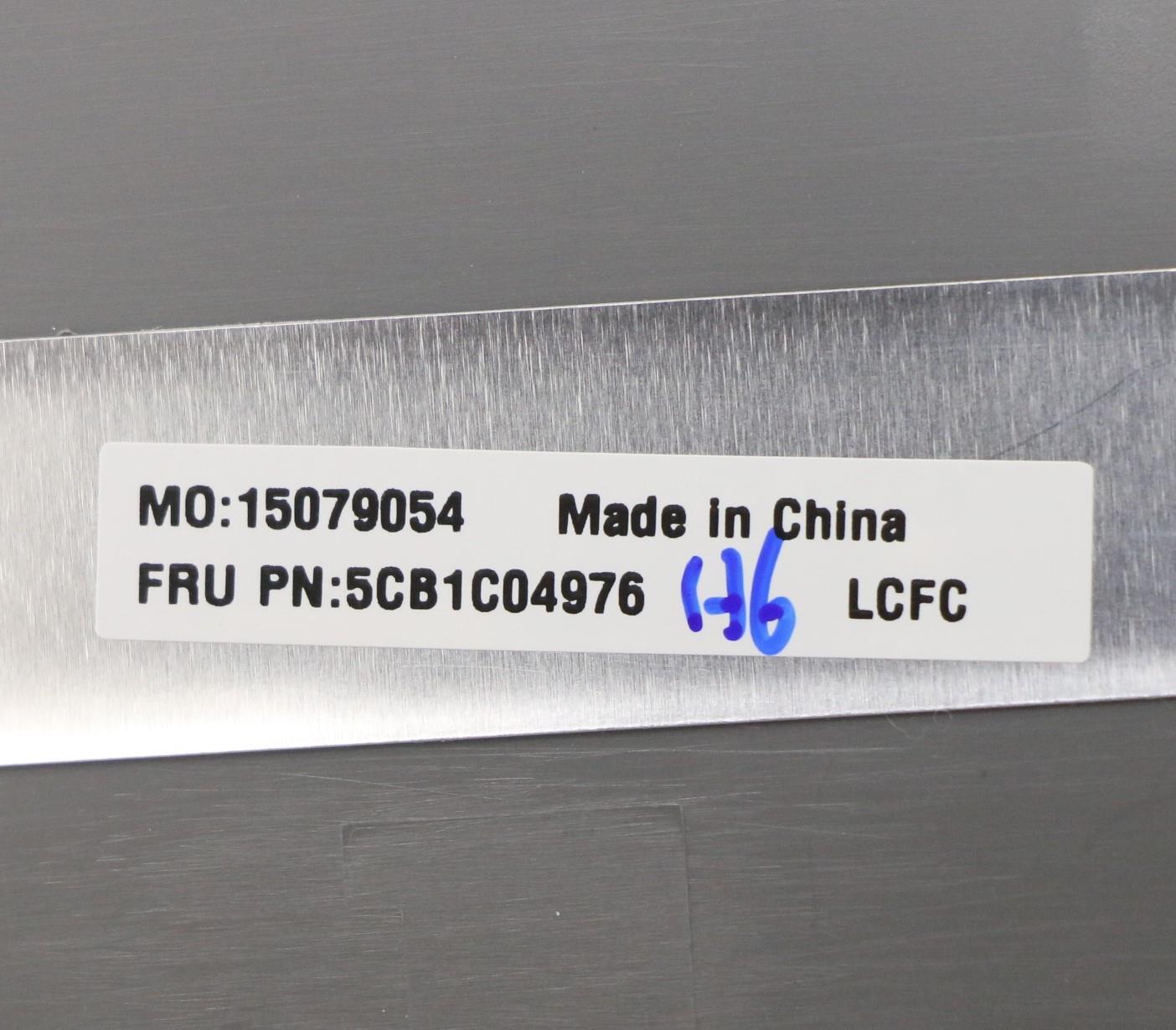 Lenovo LCD Cover, Platinum Grey - 5CB1C04976