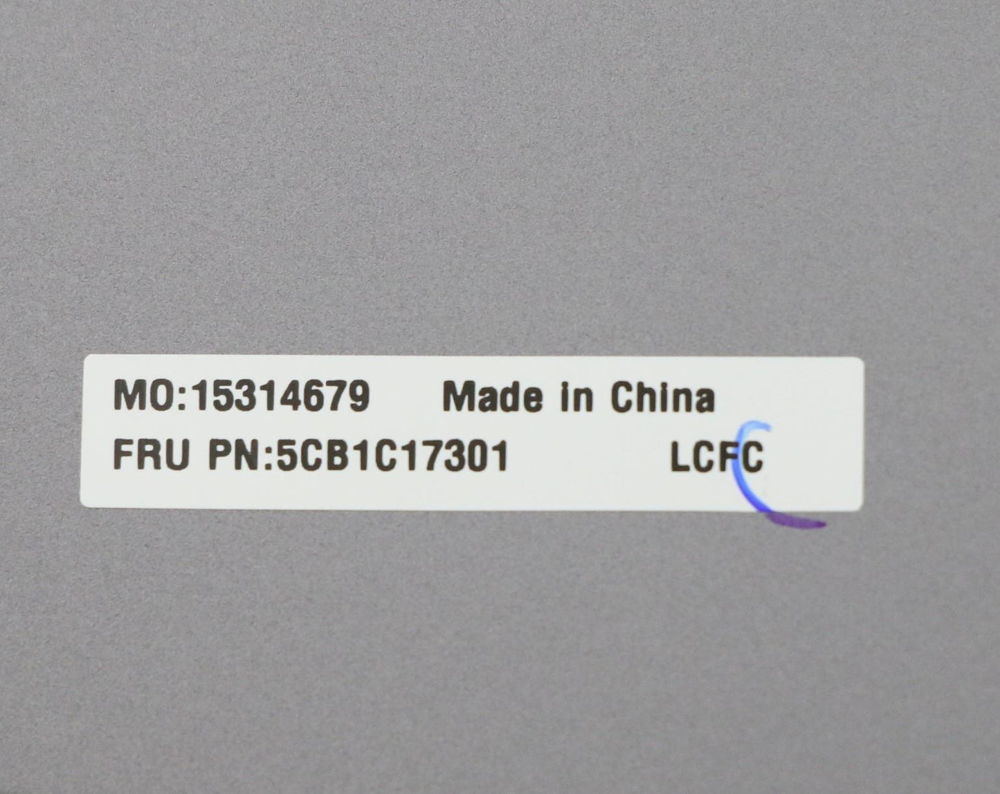 Lenovo Lower Case Cover - 5CB1C17301