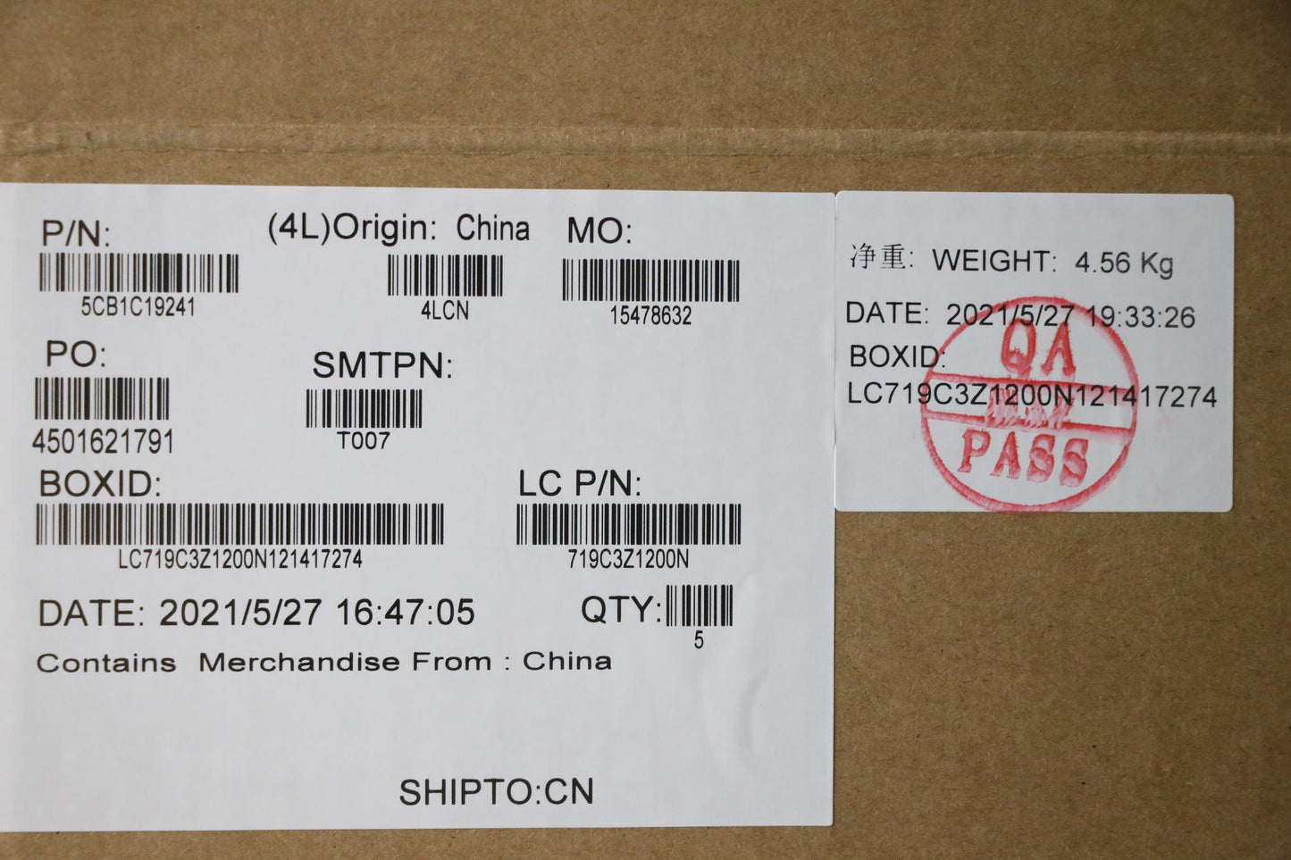 Lenovo Cover Upper Case Asm_Nordicl82 - 5CB1C19241